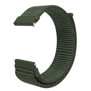 Garmin Forerunner 265s Nylon Strap (Dark Green)