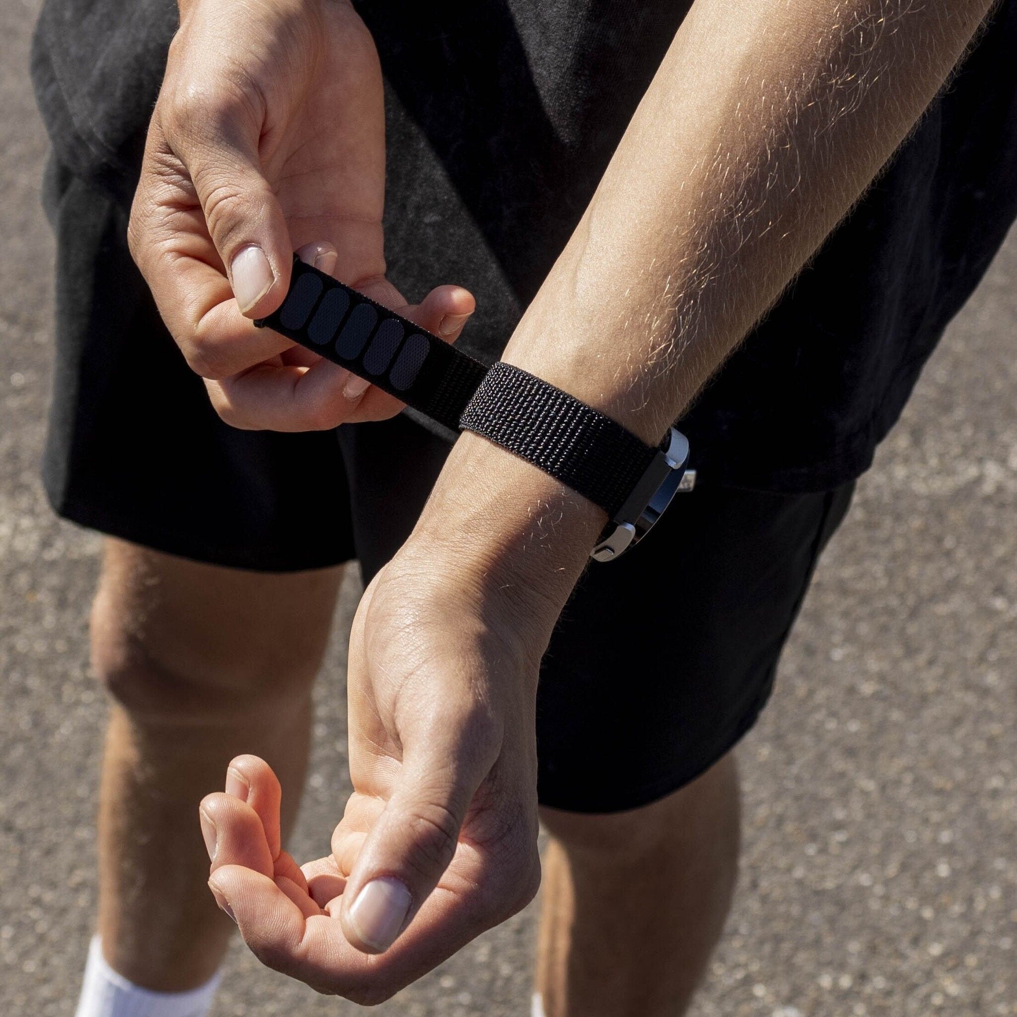 BALR Bracelet nylon Polar Ignite 2 (noir)