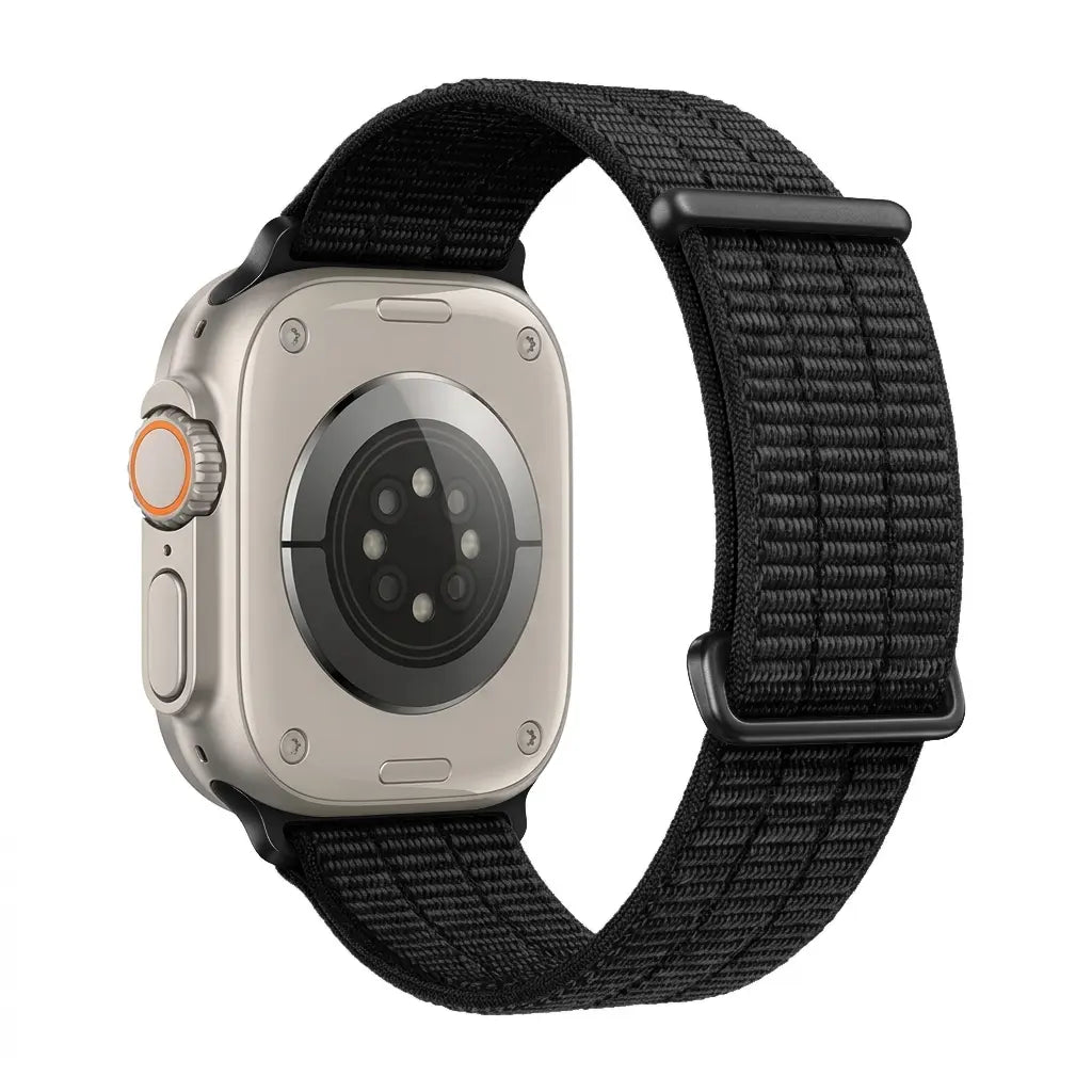 Bracelet nylon air Apple Watch (noir)