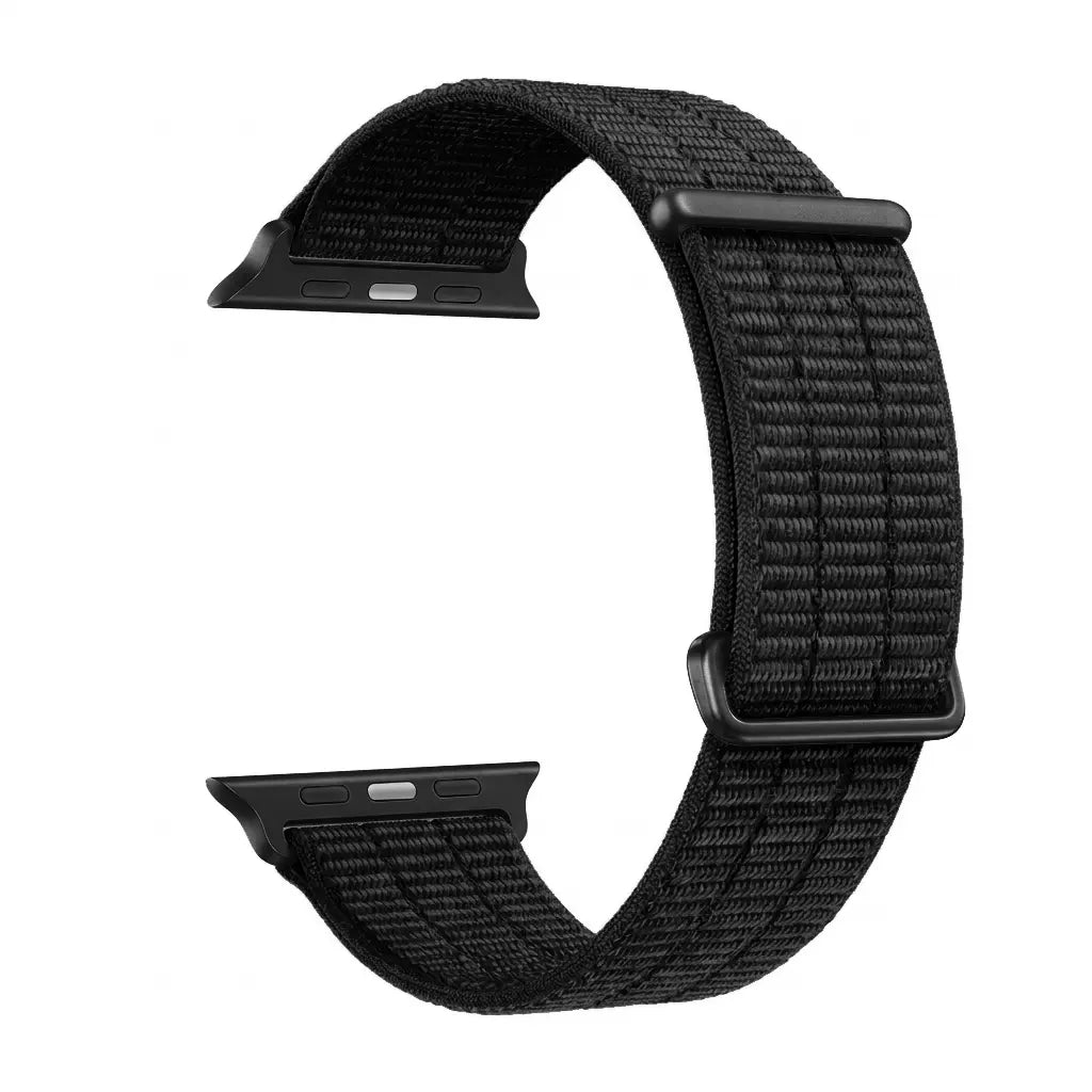 Bracelet nylon air Apple Watch (noir)