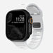 Nomad Bracelet silicone sport Apple Watch (blanc)