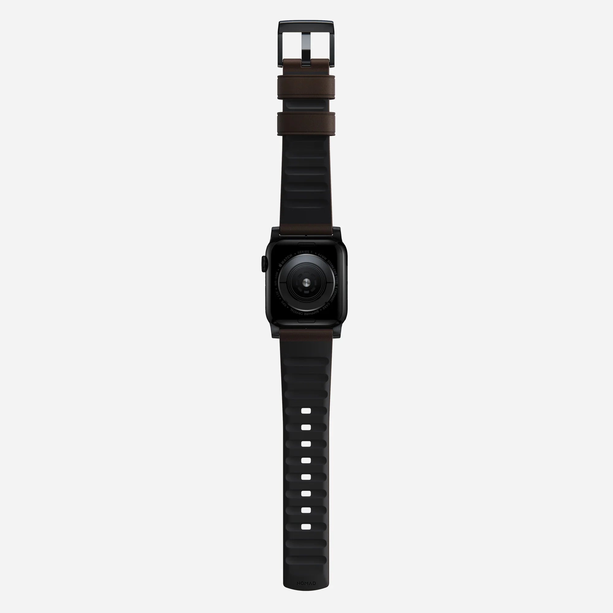 Nomad Bracelet hibrida Apple Watch Active Pro (marron/noir)