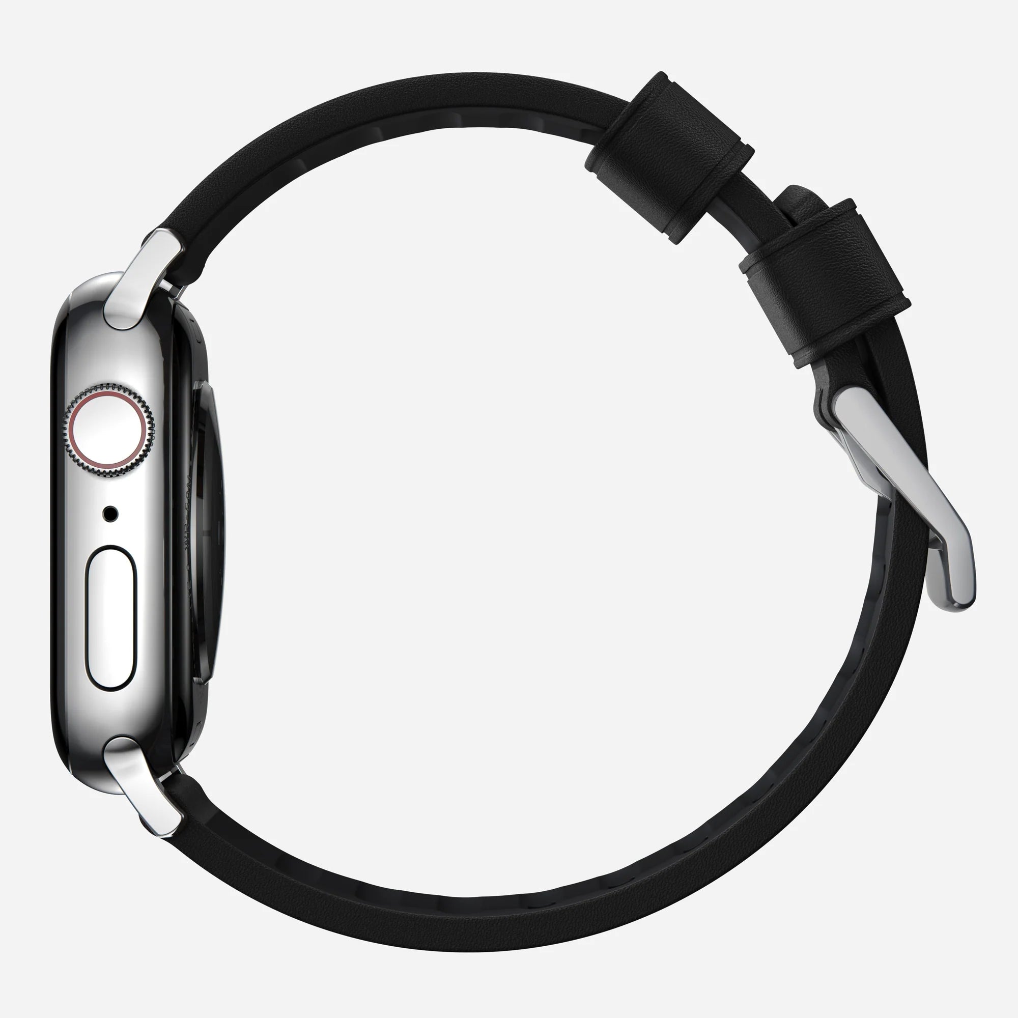 Nomad Bracelet hibrida Apple Watch Active Pro (noir/argenté)