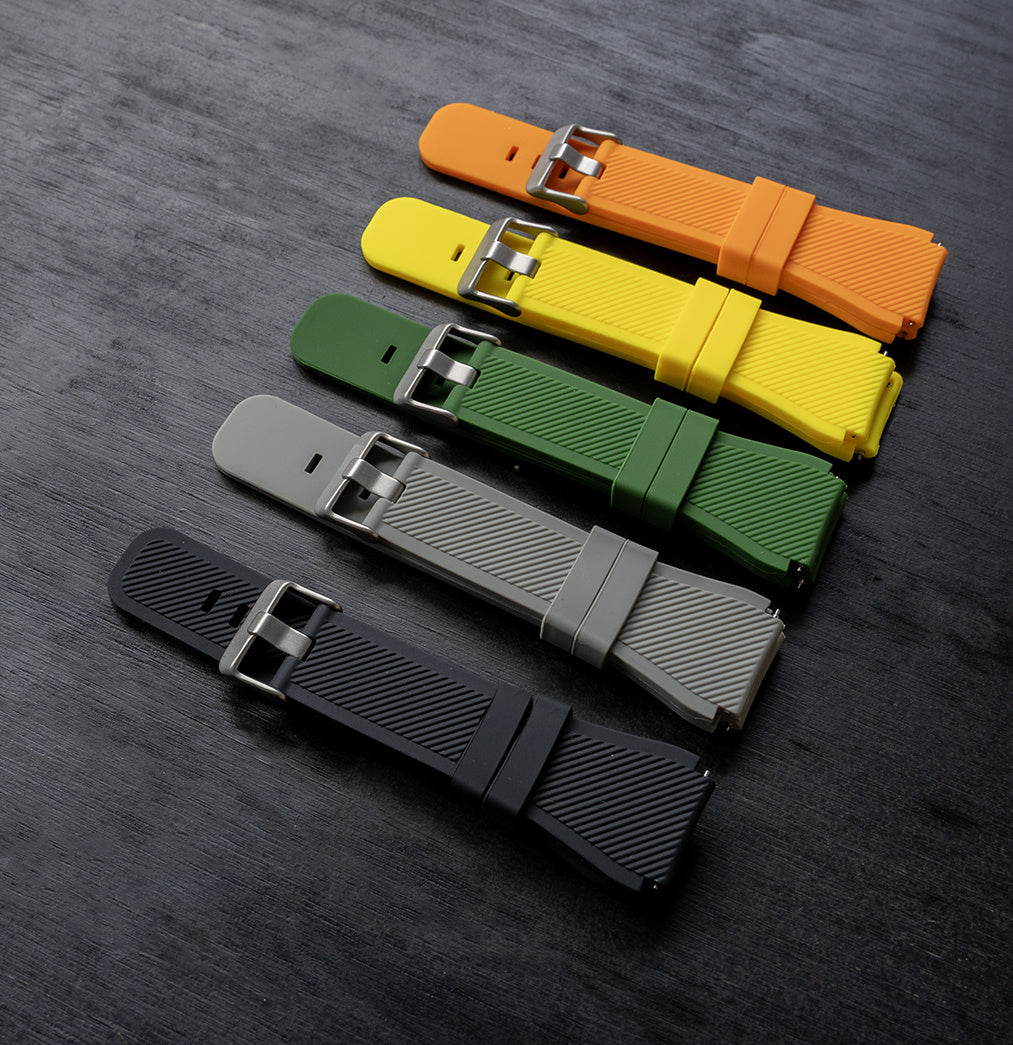 Redmi Watch 5 Lite Twill Silicone Strap (Orange)