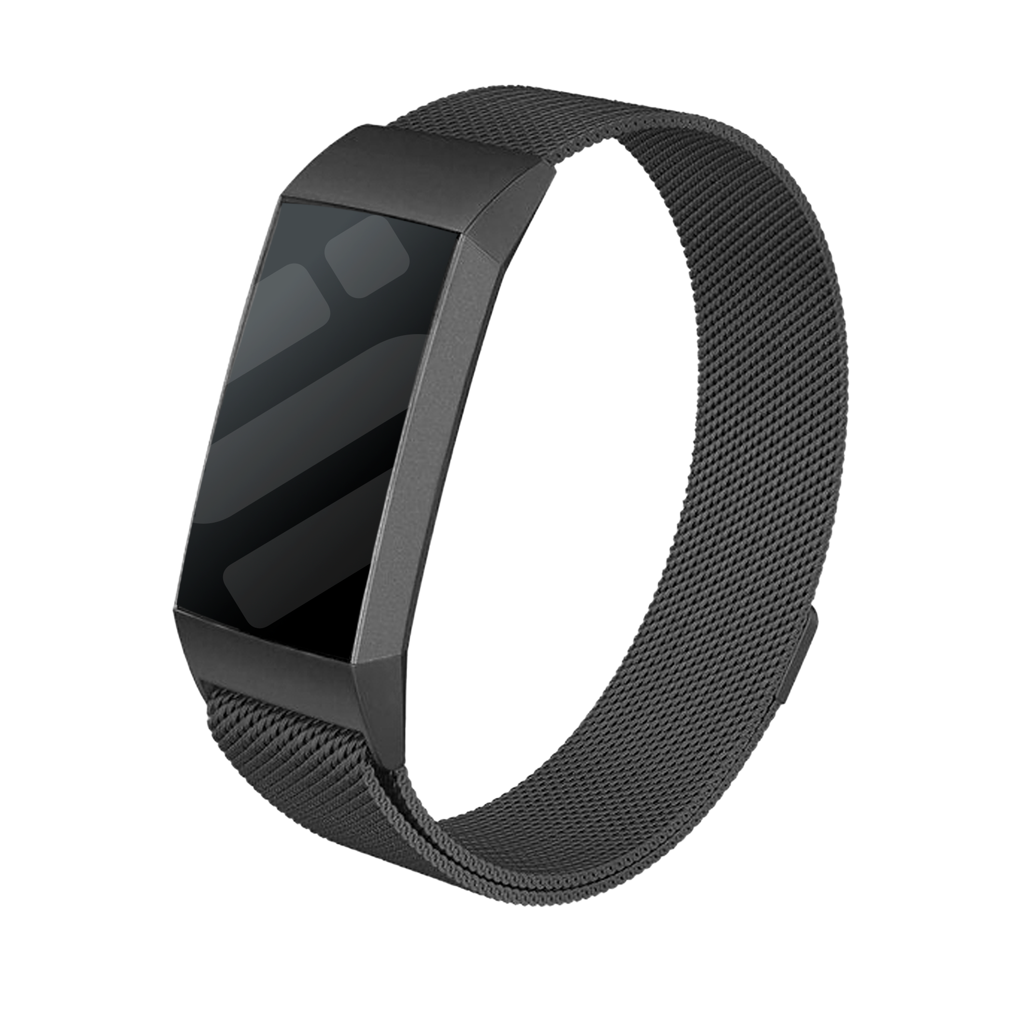 Fitbit Charge 4 Milanese Strap (Black)