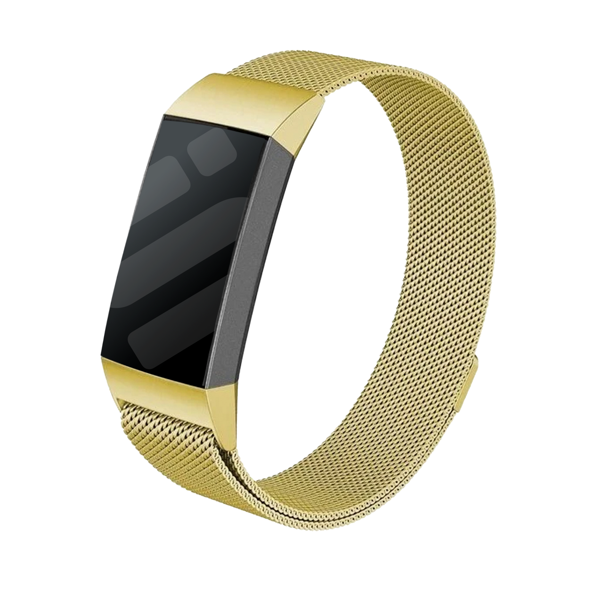 Bracelet Milanais Fitbit Charge 3 (or)