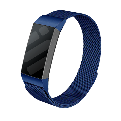 Bracelet Milanais Fitbit Charge 4 (bleu)
