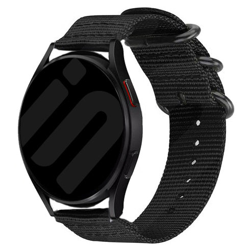 Huawei Watch GT 5 Pro - 46mm Nylon Buckle Strap (Black)