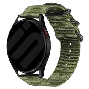 Bracelet nylon avec boucle Amazfit Bip 3 (Pro) (vert)