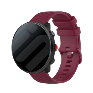 Bracelet silicone Polar Vantage M (rouge foncé)
