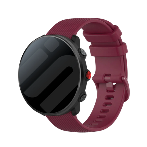 Bracelet silicone Polar Vantage M (rouge foncé)