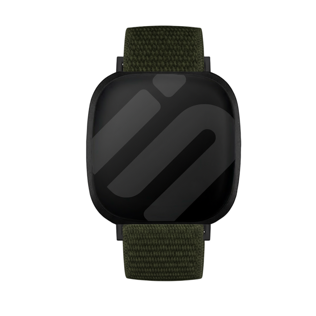 Bracelet nylon Fitbit Versa 3 (vert)
