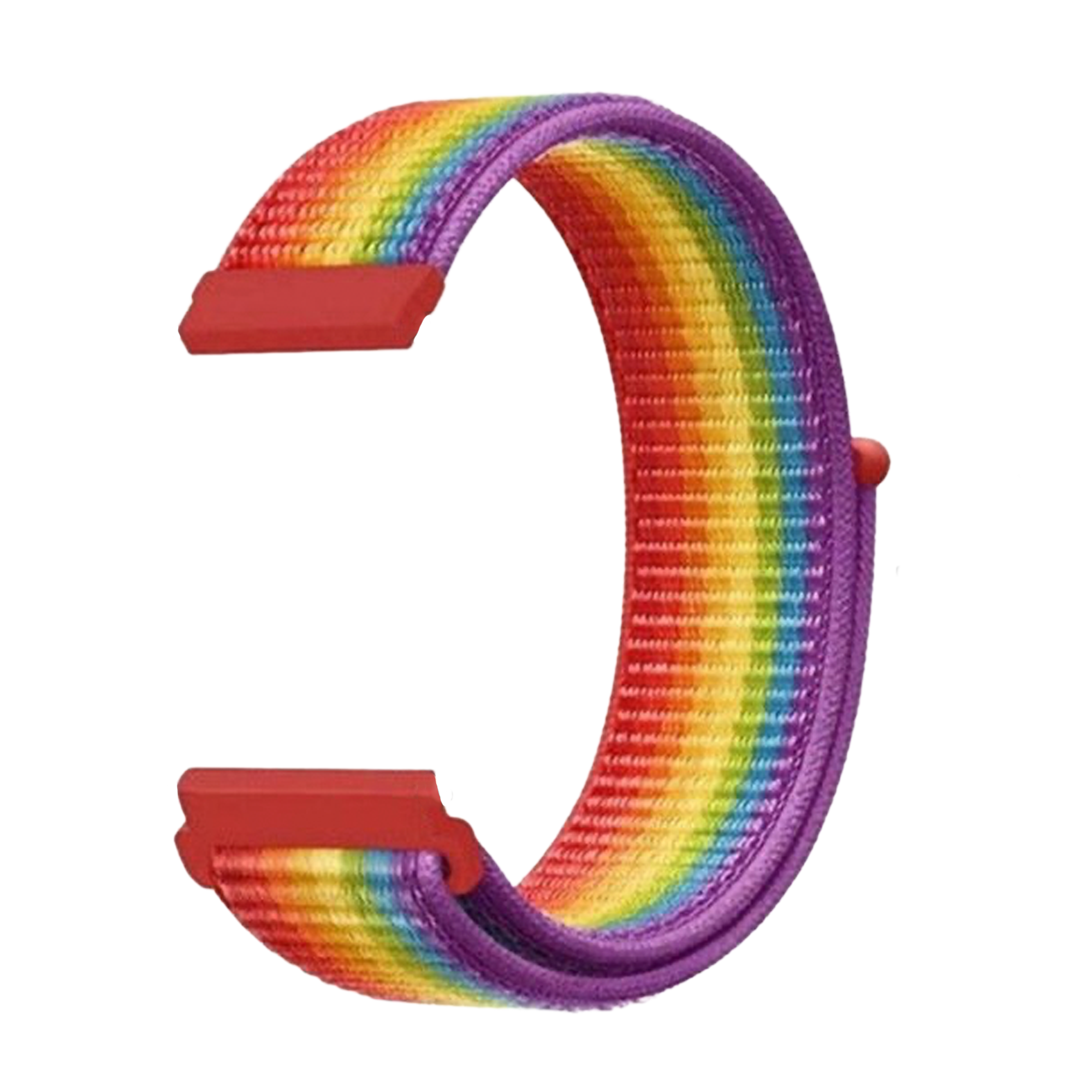 Bracelet nylon Fitbit Versa 3 (arc-en-ciel)