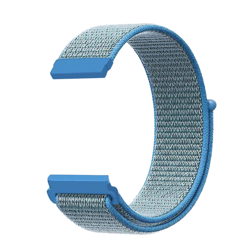 Bracelet nylon Fitbit Sense (bleu clair)