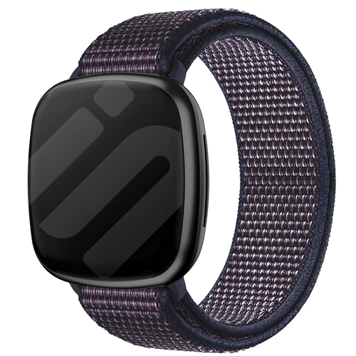 Fitbit Versa 3 Nylon Strap (Indigo Blue)