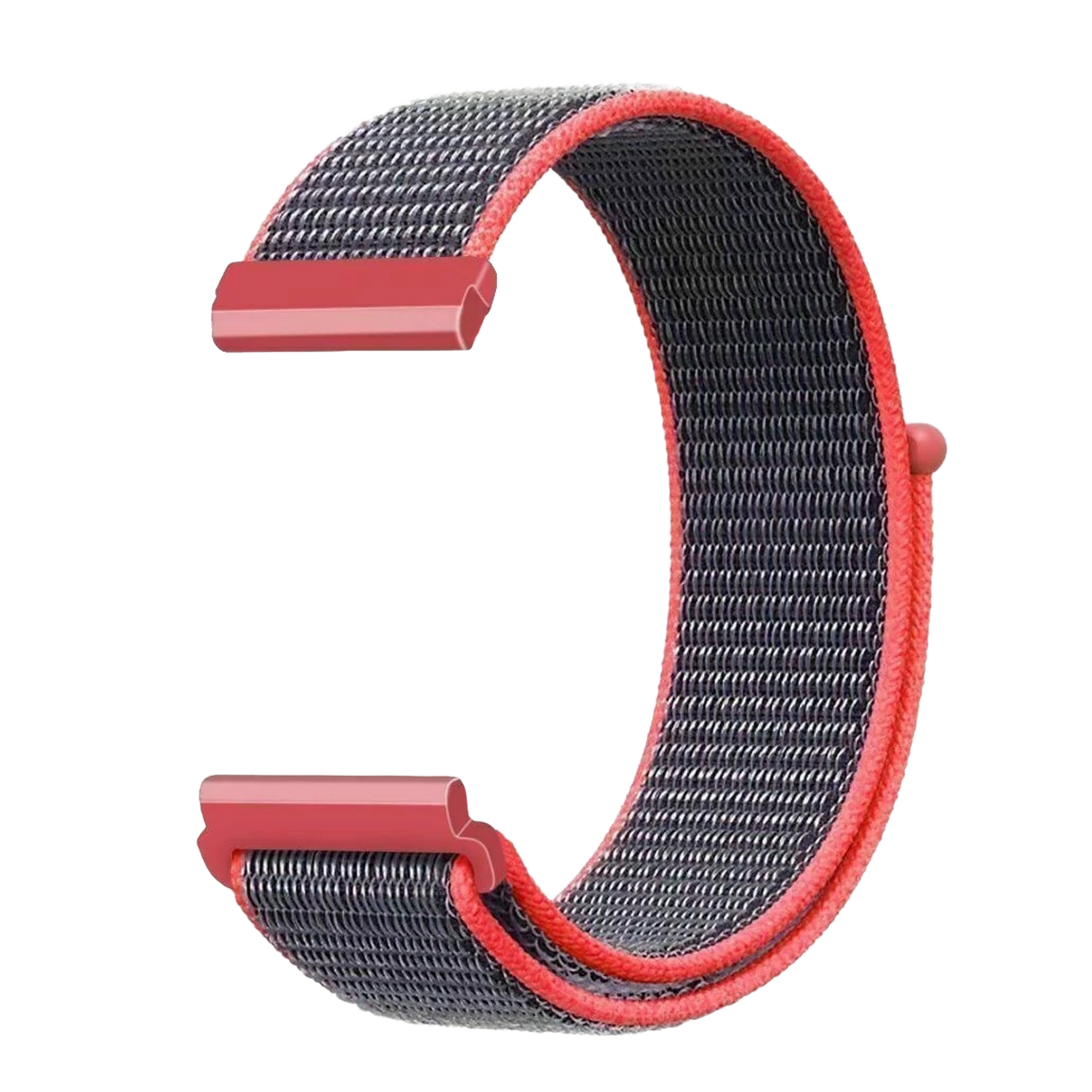 Bracelet nylon Fitbit Versa 3 (rose et gris)