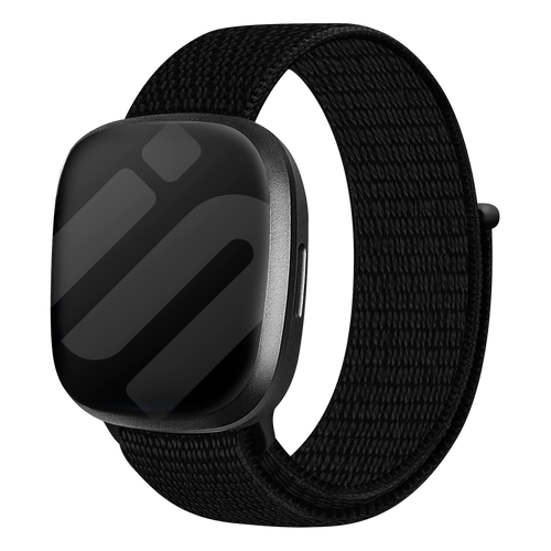 Fitbit Versa 3 Nylon Strap (Black)
