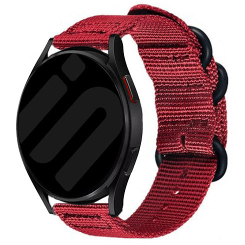 Bracelet nylon avec boucle Suunto Run (S) (rouge)
