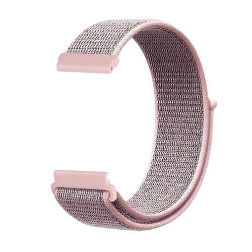 Bracelet nylon Samsung Galaxy Watch 3 41mm (rose sable)