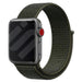 Bracelet nylon Apple Watch (vert foncé)