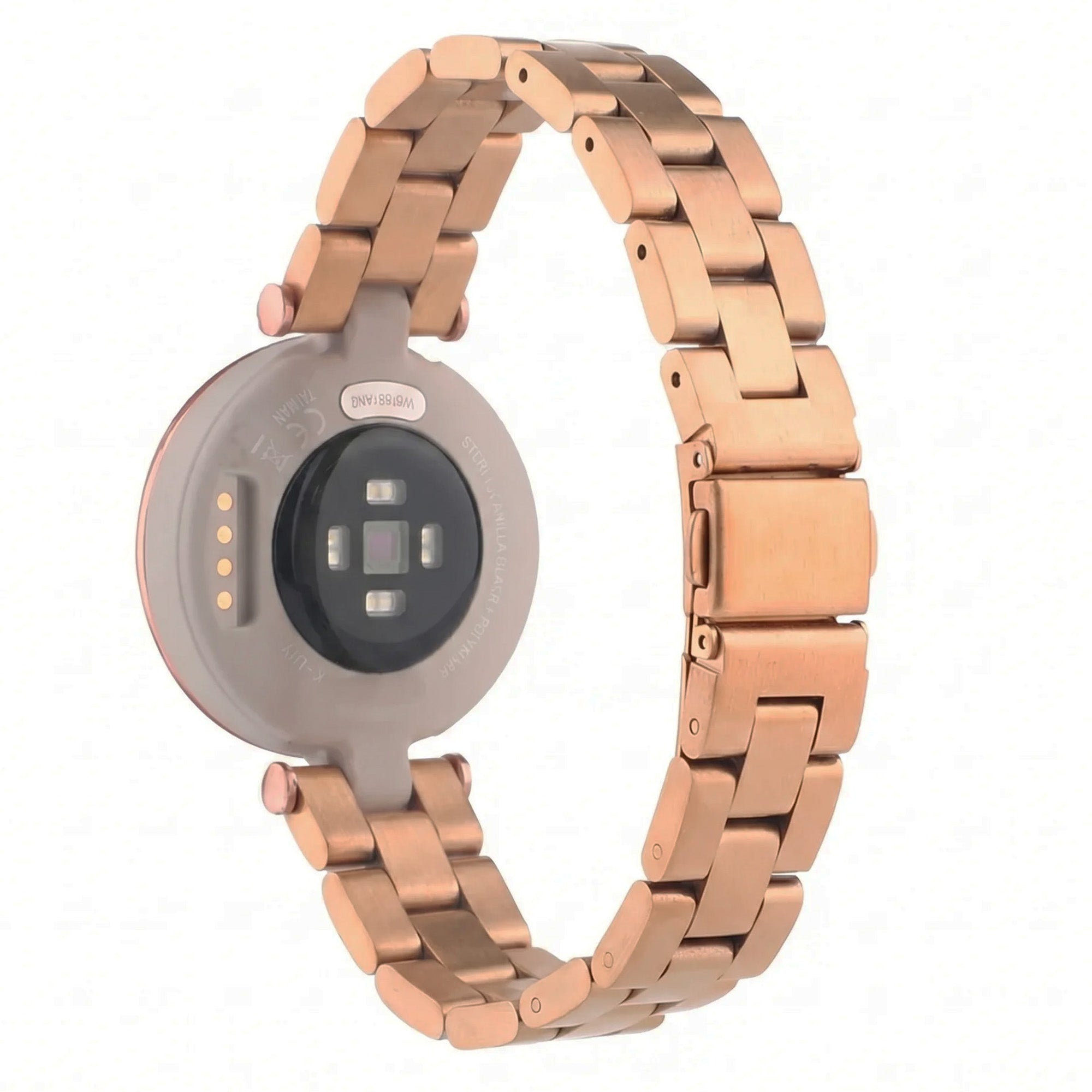 Bracelet acier Garmin Lily (or rose)