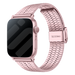 Bracelet Apple Watch acier inoxydable (rose)