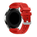 Bracelet montre 22mm silicone - universel (rouge)