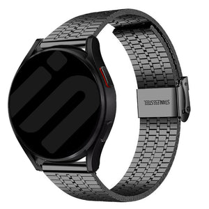 Bracelet acier fine Amazfit Active 2 (noir)