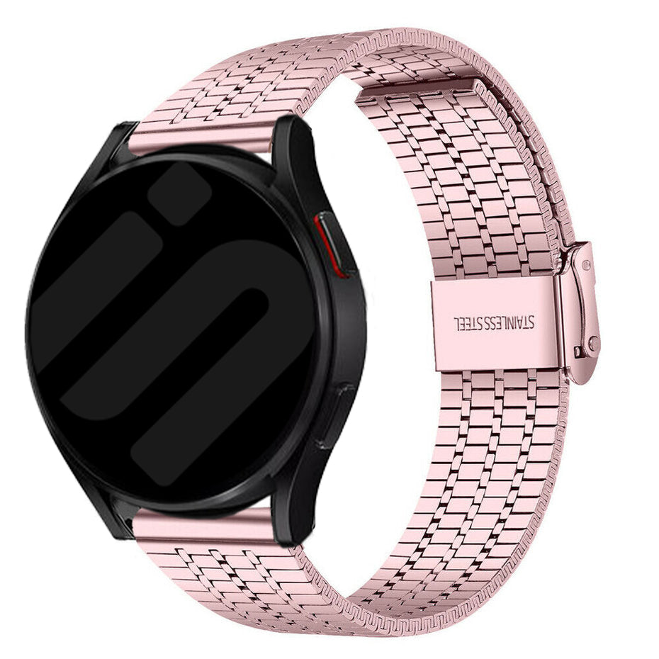 Withings Steel HR Sport Fine Steel Strap (Rose Pink)