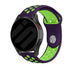 Bracelet sport Samsung Galaxy Watch 7 - 44mm (violet/vert)