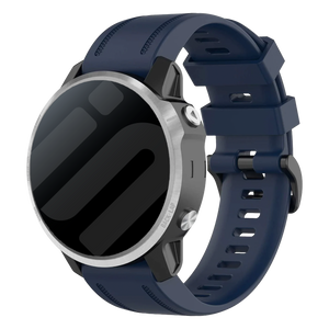 Bracelet silicone Garmin Descent Mk2S (bleu foncé)