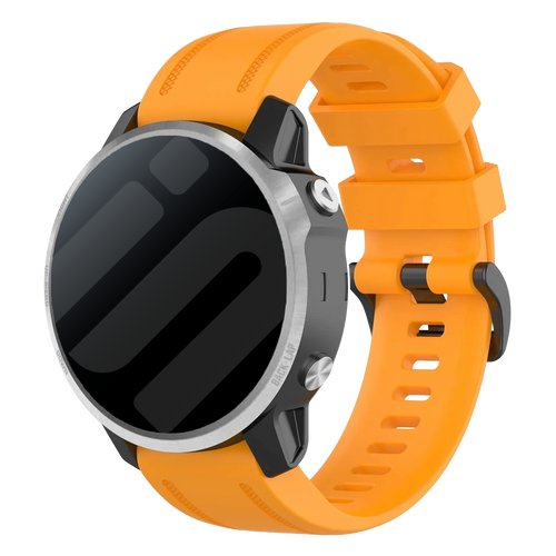 Garmin Descent Mk3(i) - 43mm Silicone Strap (Orange)