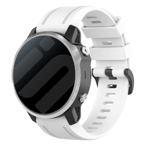 Garmin Fenix 5s/6s Silicone Strap (White)