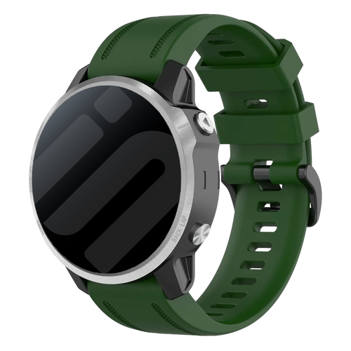 Bracelet silicone Garmin Epix Pro (Gen 2) 42mm (vert)