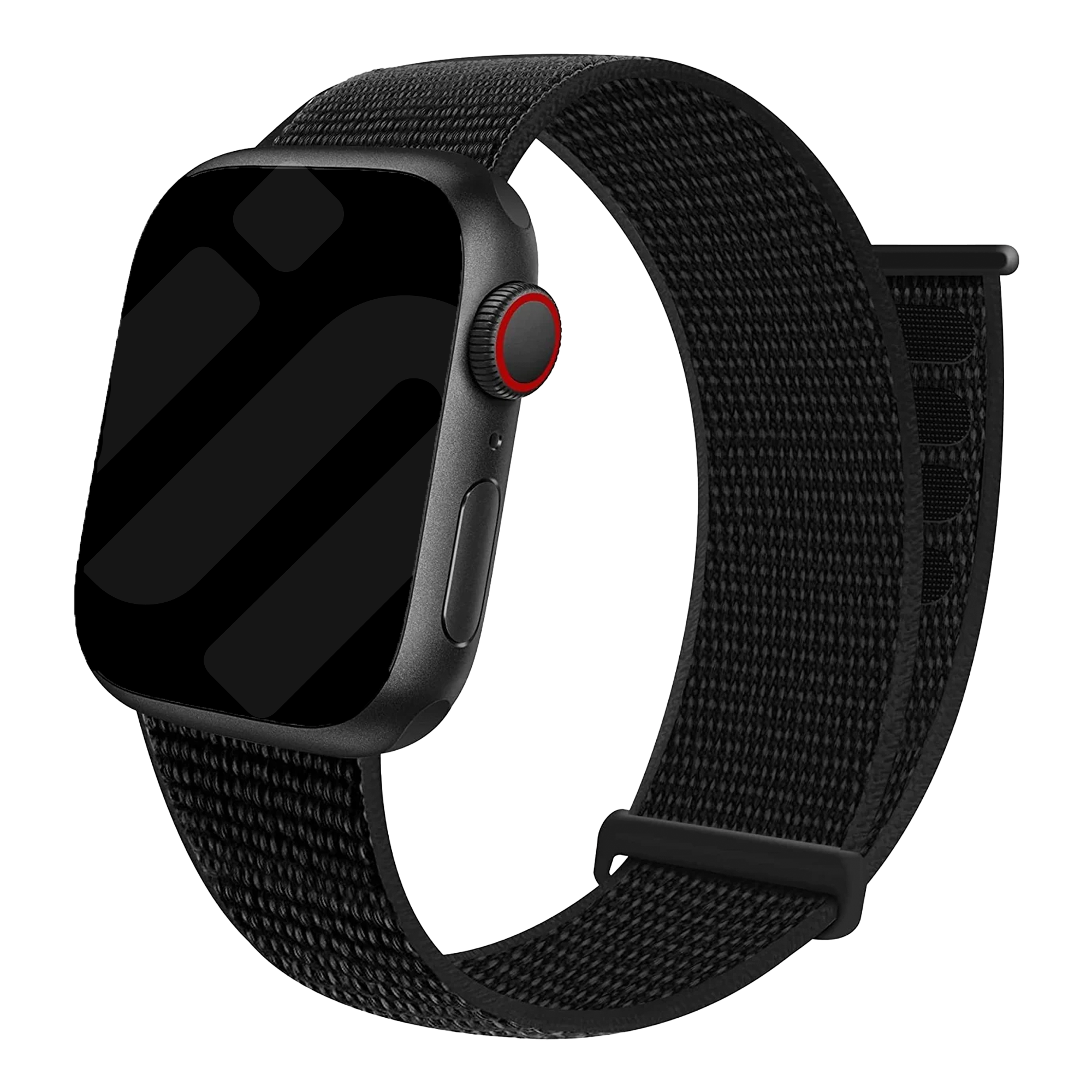Bracelet Apple Watch nylon (noir)