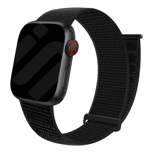 Apple Watch Nylon Loop Strap (Black)