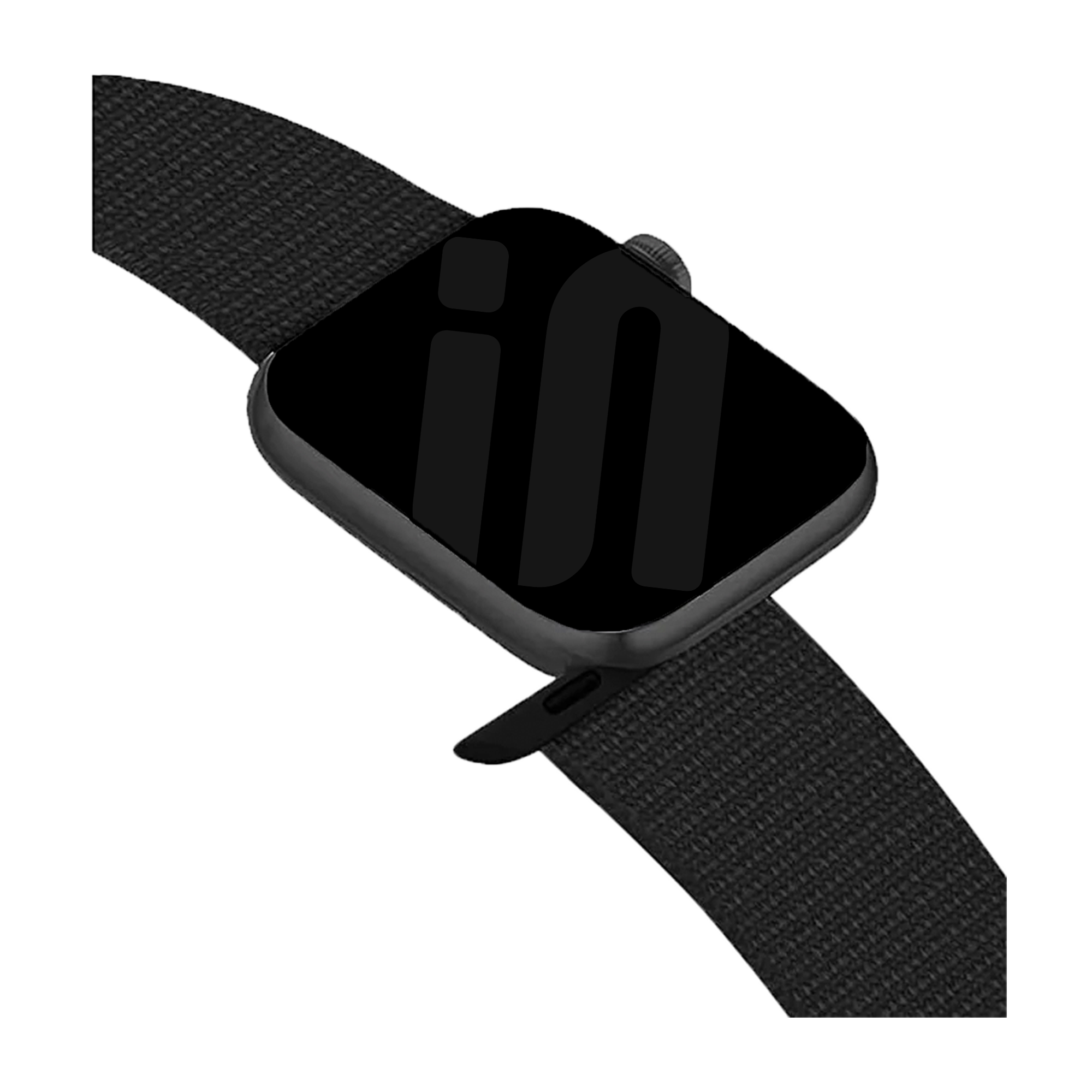 Bracelet Apple Watch nylon (noir)