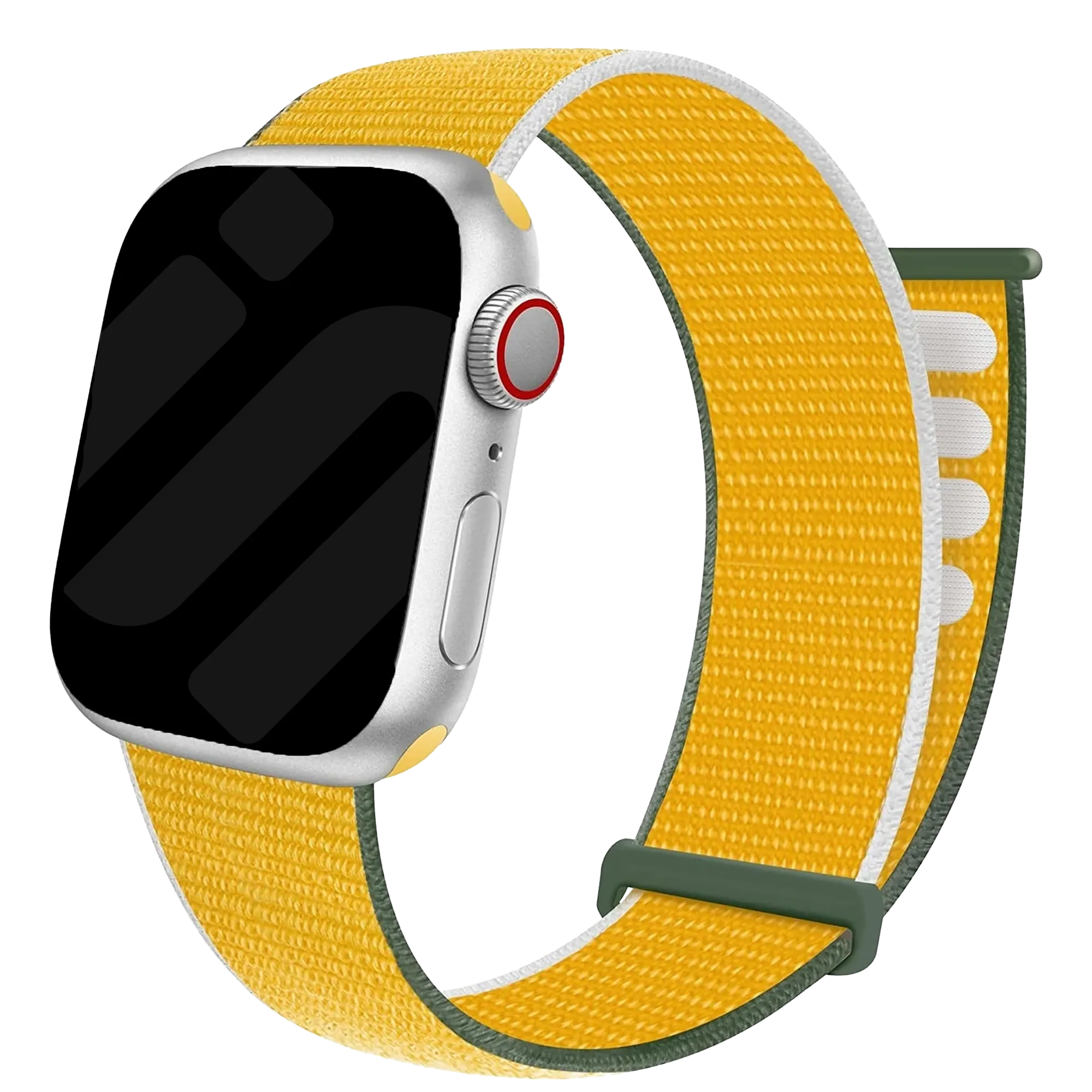 Bracelet Apple Watch nylon (jaune)