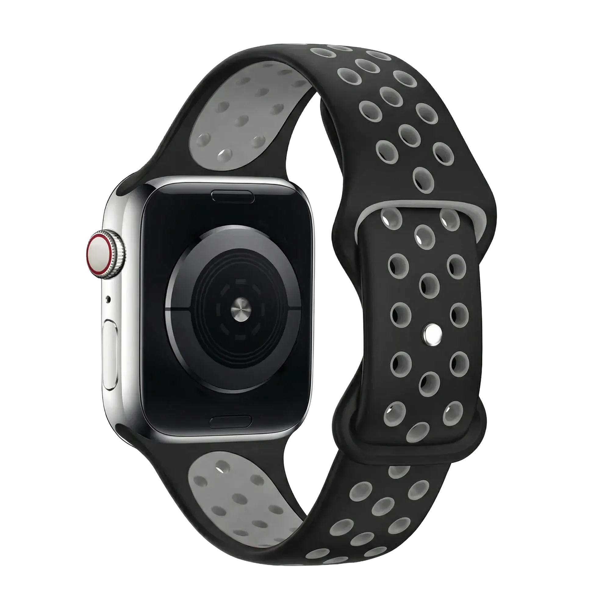 Bracelet Apple Watch sport (noir/gris)