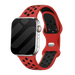Bracelet Apple Watch sport (rouge/noir)