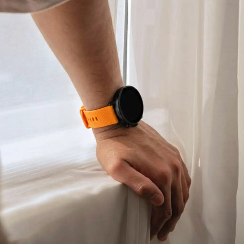 Samsung Galaxy Watch 6 Classic 43mm Premium Silicone Strap (Orange)