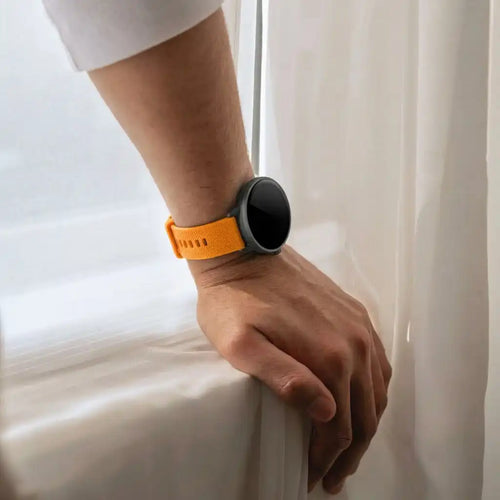 Bracelet silicone luxe Huawei Watch 3 (Pro) (orange)