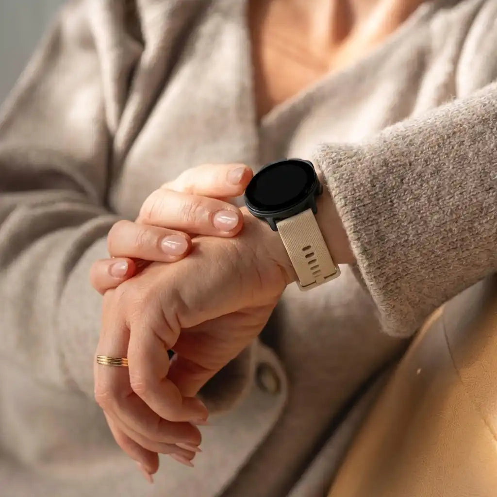 Xiaomi Watch 5 Premium Silicone Strap (Beige)