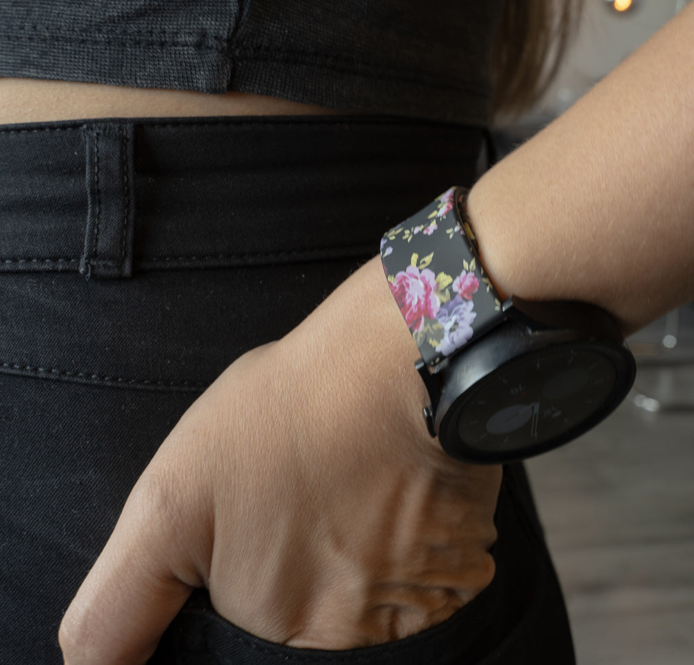 Bracelet rose 'Flower' Withings Steel HR - 40mm