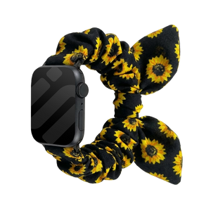 Apple Watch Scrunchie Butterfly Strap (Sunflowers)
