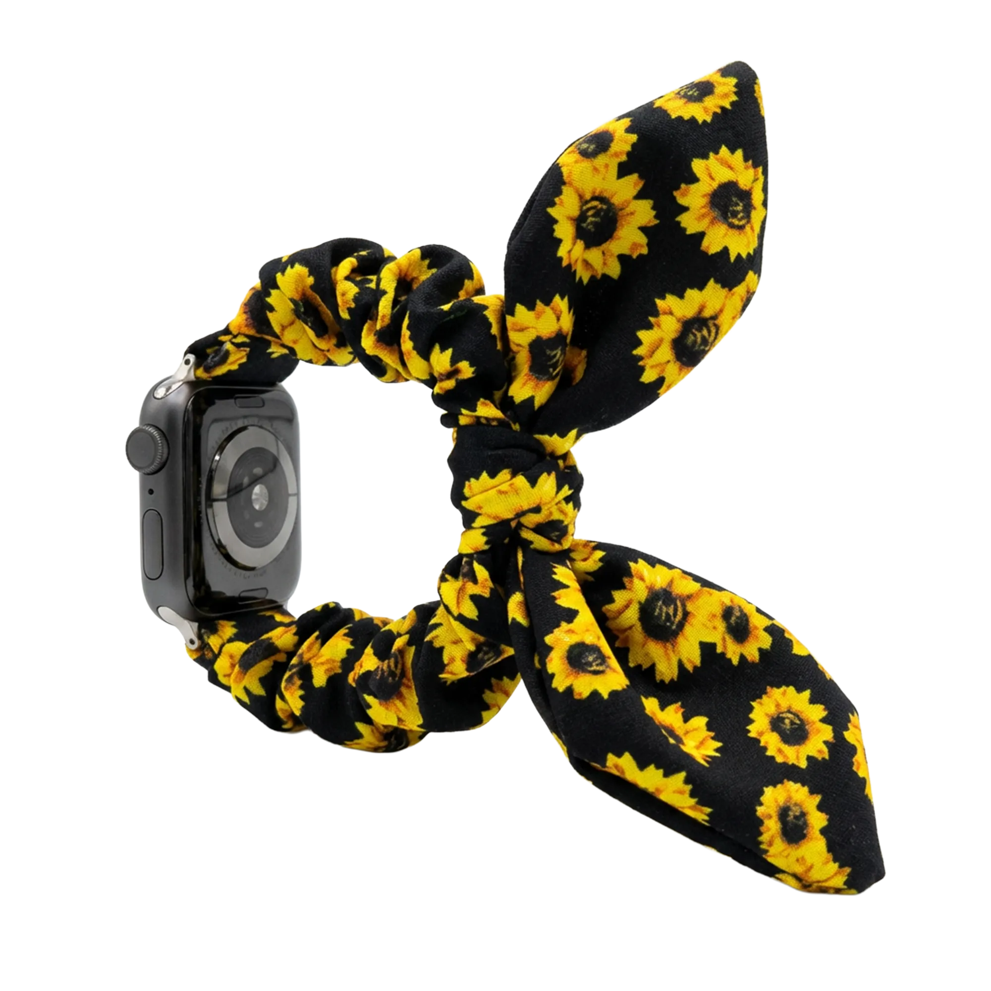 Bracelet Chouchou Apple Watch (tournesols)