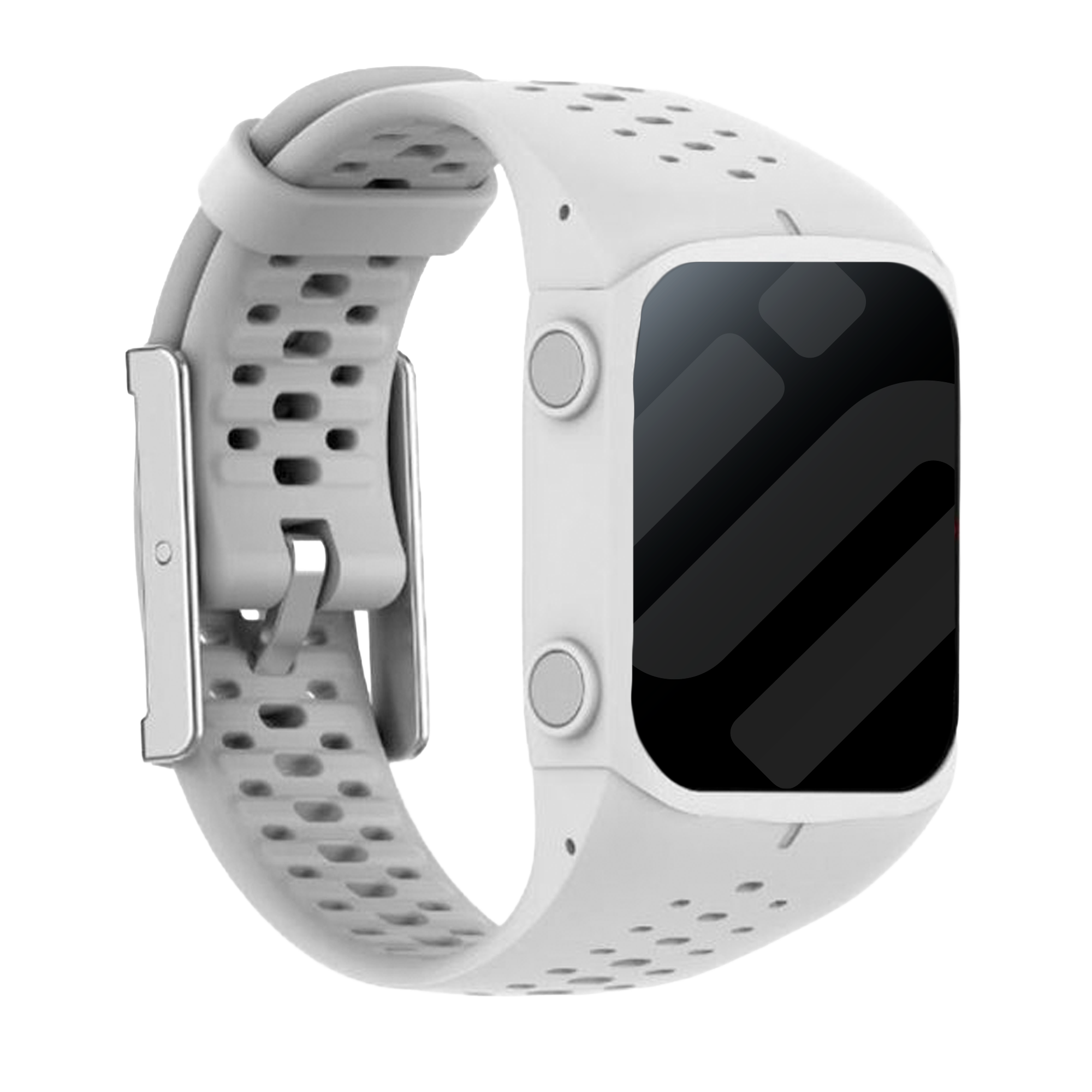 Bracelet silicone Polar M400 / M430 (blanc)