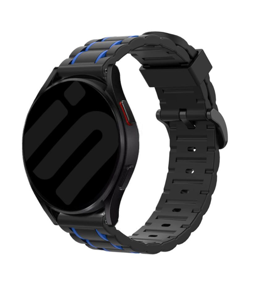 Bracelet sport avec boucle Amazfit Balance (noir/bleu)