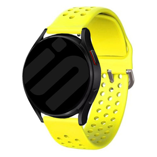 Bracelet silicone 'Air' Amazfit Bip U (Pro) (jaune)