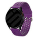 Bracelet silicone avec trous Samsung Galaxy Watch FE (violet)